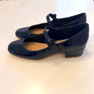 Steve Madden Navy Sessily Mary Jane Pump (S 8.5)